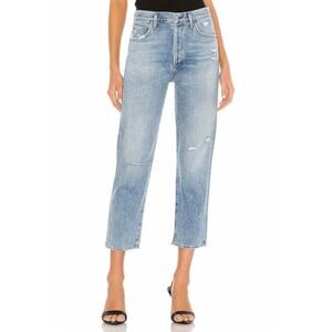 Citizens of Humanity McKenzie Jeans Womens 27 Blue Curved Straight Premium Denim